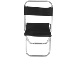 Silla Plegable De 90 Kg Con Respaldo Y Reposabrazos