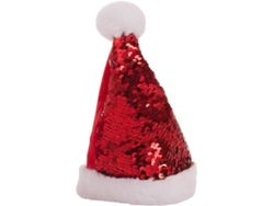 Sombrero DISFRAZZES Gorrito De Papá Noel Con Lentejuela (18 cm)