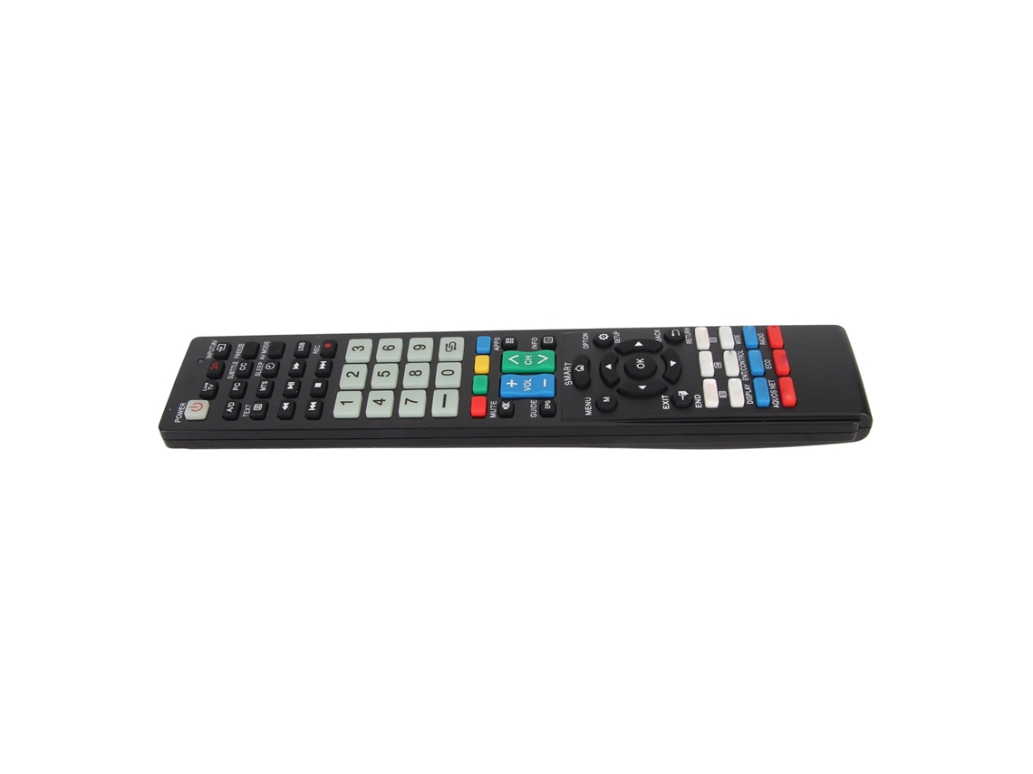 Controle Remoto Universal Para Tv Sharp Resistente À Desgaste Acesso Fácil Material Abs