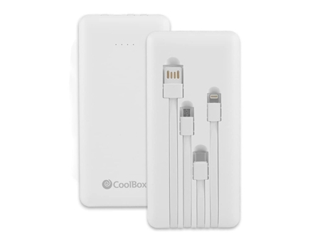 Powerbank COOLBOX Coo-pb10k-c1 Blanco