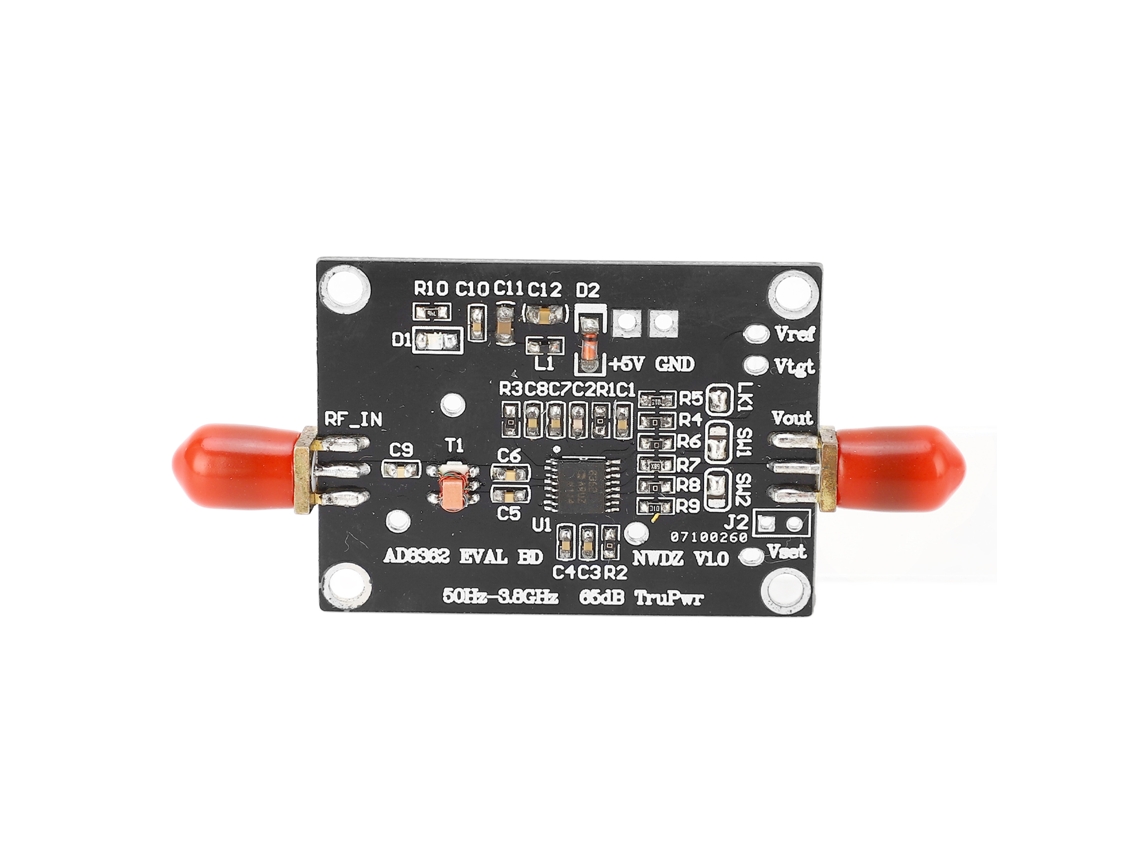 Módulo Convertidor Rms A Cc 50hz-3.8ghz 65db Ad8362 Placa Pcb 3.3-5v Detector Rms