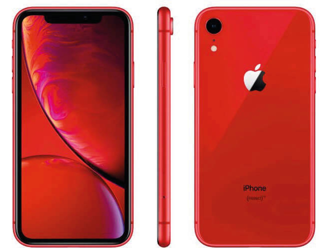 iPhone XR APPLE (Reacondicionado Grado B - 6.1" - 64 GB - Rojo)