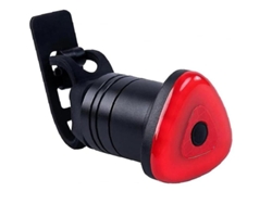Luz trasera de bicicleta inteligente YIZHOOD DES1244 (negra)