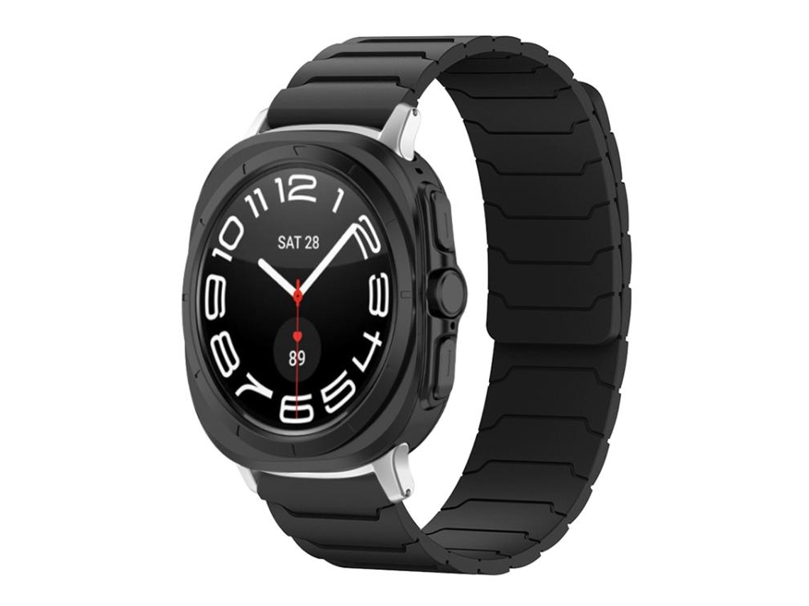 Correa magnética de silicona para Samsung Galaxy Watch Ultra (47 mm)