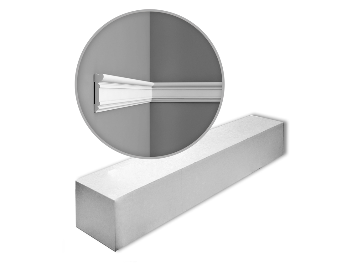 Moldura ORAC Decor Dx119-2300-Box Moldura Marco De Puertas 20 Piezas