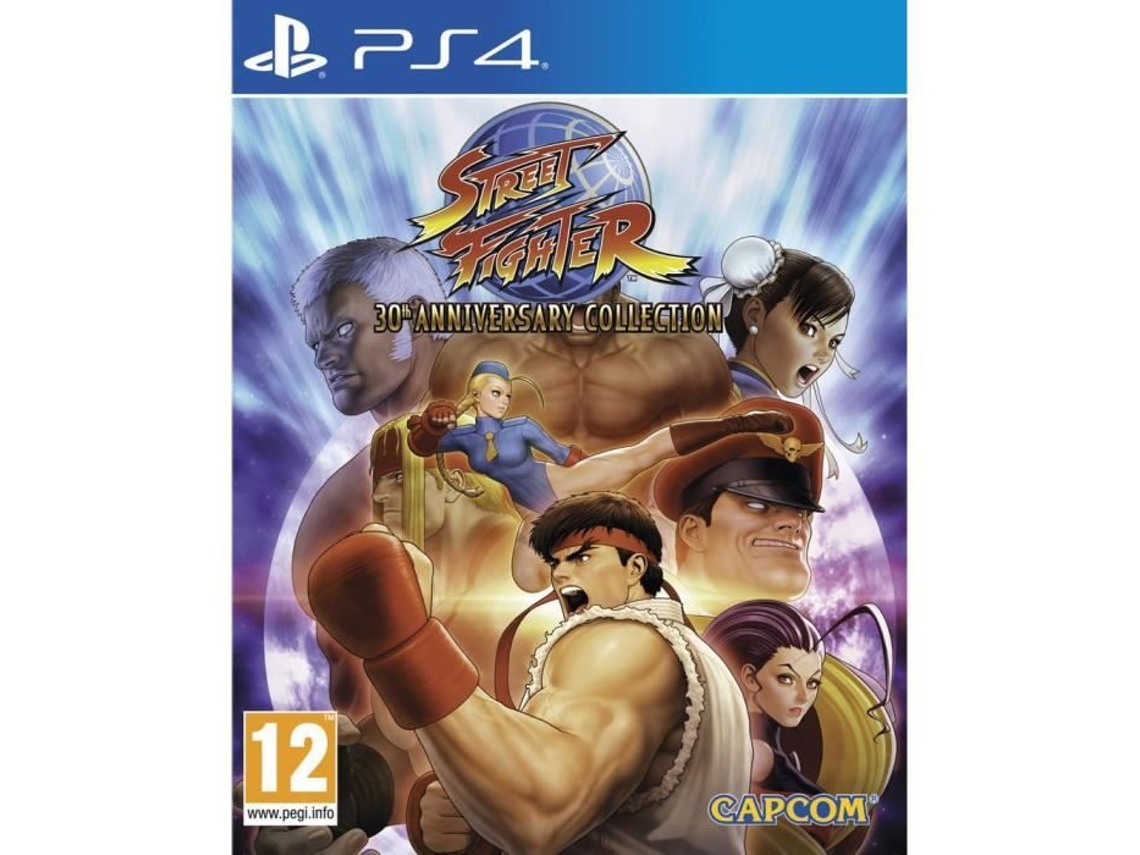 Juego Street Fighter Colección 30 Aniversario PS4