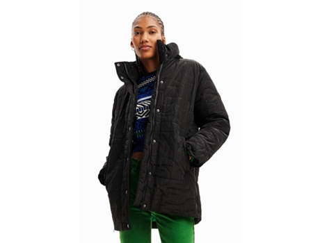 Chaqueta con capucha y cremallera para mujer DESIGUAL
