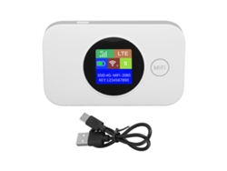 Router Móvil 4g Con Función De Punto De Acceso Y Ranura Para Tarjeta Micro Sim, Compatible Con 8-10 Usuarios, Batería De 3000 Mah, Ideal Para El Hogar, La Oficina Y Viajes (versión Asiática).