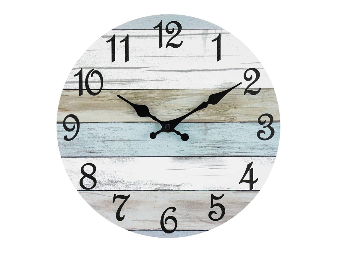 Reloj Simple y Silencioso, Creativo para Sala de Estar. Kofihety