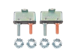 2 Disyuntores Con Reinicio Automático De 12v 24v 50a Para Automóviles Y Barcos.