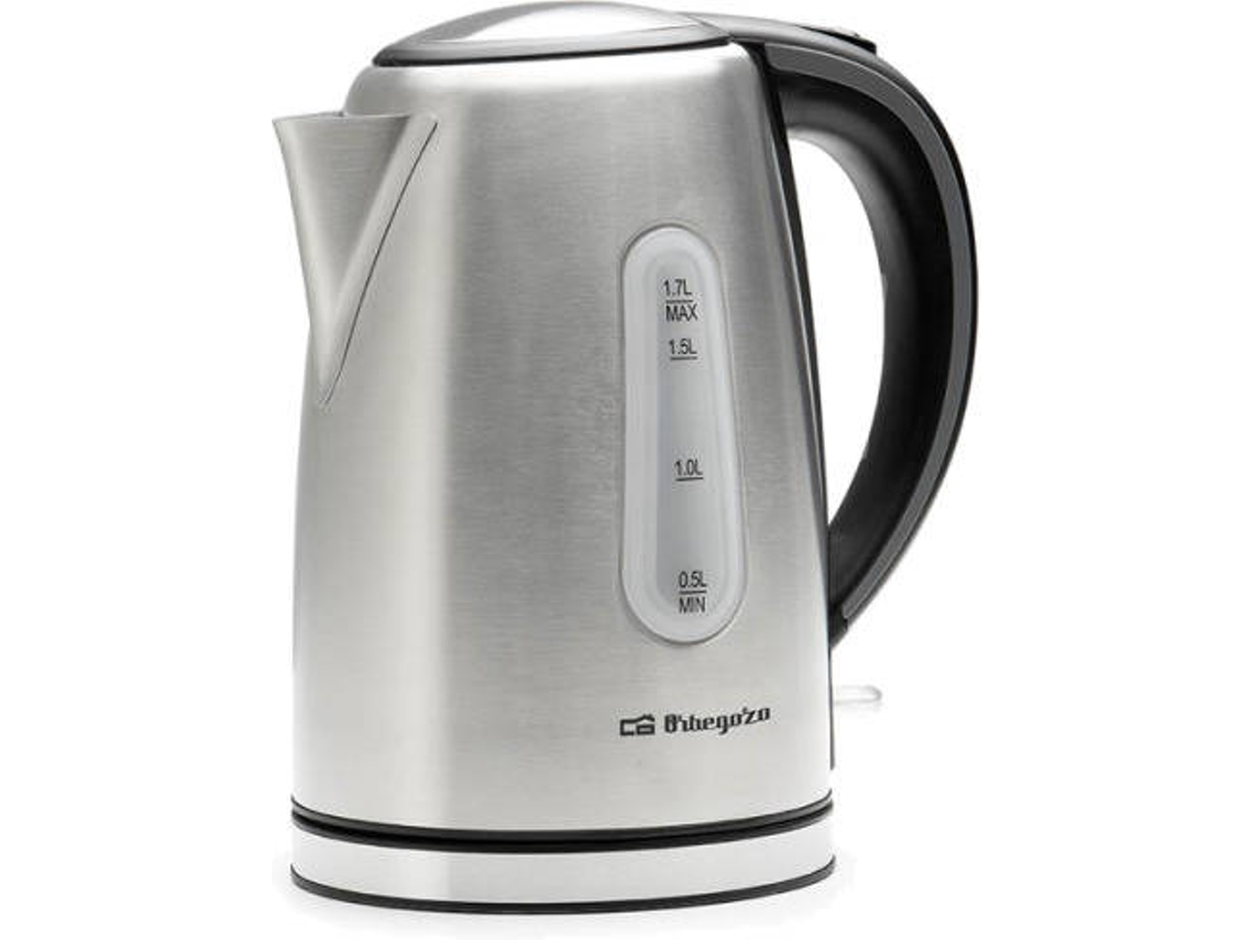 Jarro Elétrico ORBEGOZO KT 6024 (2200 W - 1.7 L - Inox)