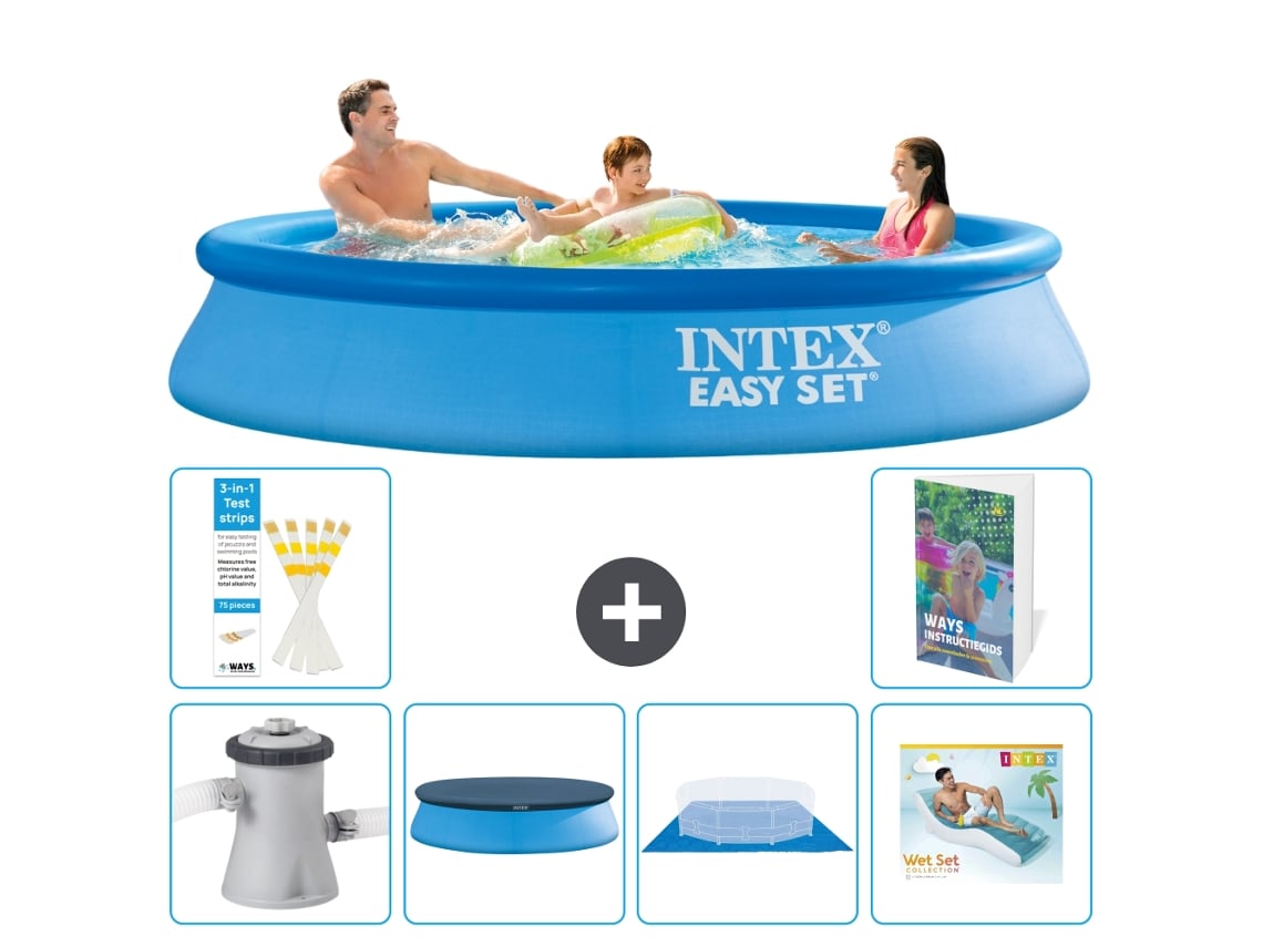 Intex Piscina Easy Set Redonda - 305x61 Cm - 7-peças S322
