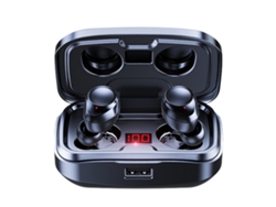 Auriculares Bluetooth binaurales intrauditivos EOOCOO, música inalámbrica, batería interna.