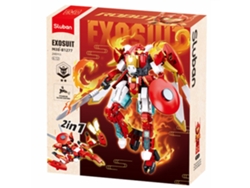 Robot Pr Mecha 2in1 Red White