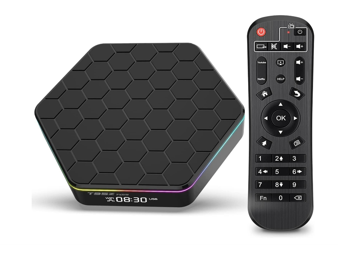 Yizhood H618 - Caja de TV Android con 2 GB de RAM y 16 GB de ROM, Bluetooth 5.0, color negro