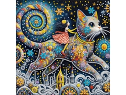 Pintura de diamante SIURN Ab56, manualidades, decoración del hogar (30 x 30 cm)