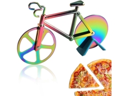 2026da-cortador De Pizza Bicicleta Con Base, Hoja Afilada Y Antiadherente, Ideal Para Pizza Y Regalo