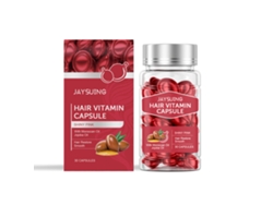 Cápsulas de aceite capilar rosa