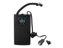 Inflador de neumáticos portátil con pantalla digital, ideal para coches, bicicletas eléctricas y motocicletas. Bomba de inflado con cable.