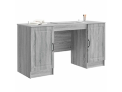 Maison Exclusive - Mesa Sonoma Grey 142,5 x 50 x 75 cm, derivados de la madera