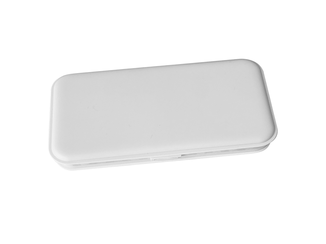 Recipiente Para Bolígrafos De Gran Capacidad Resistente Al Agua Compacto Ligero Elegante Caja De Lápices Para Niños Niñas Estudiantes Blanco Lechoso