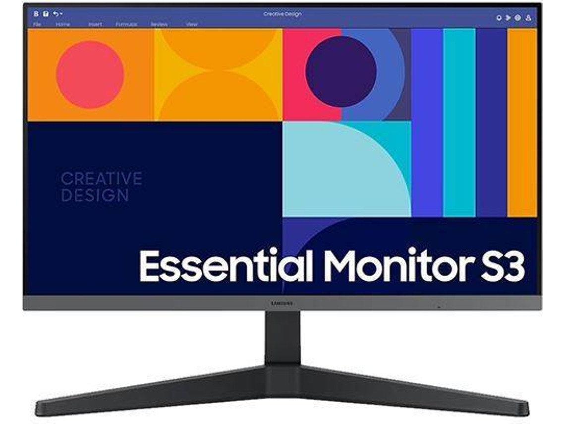 Monitor Plano SAMSUNG S27C330GAU (27'' - 1 ms - Max 100Hz)