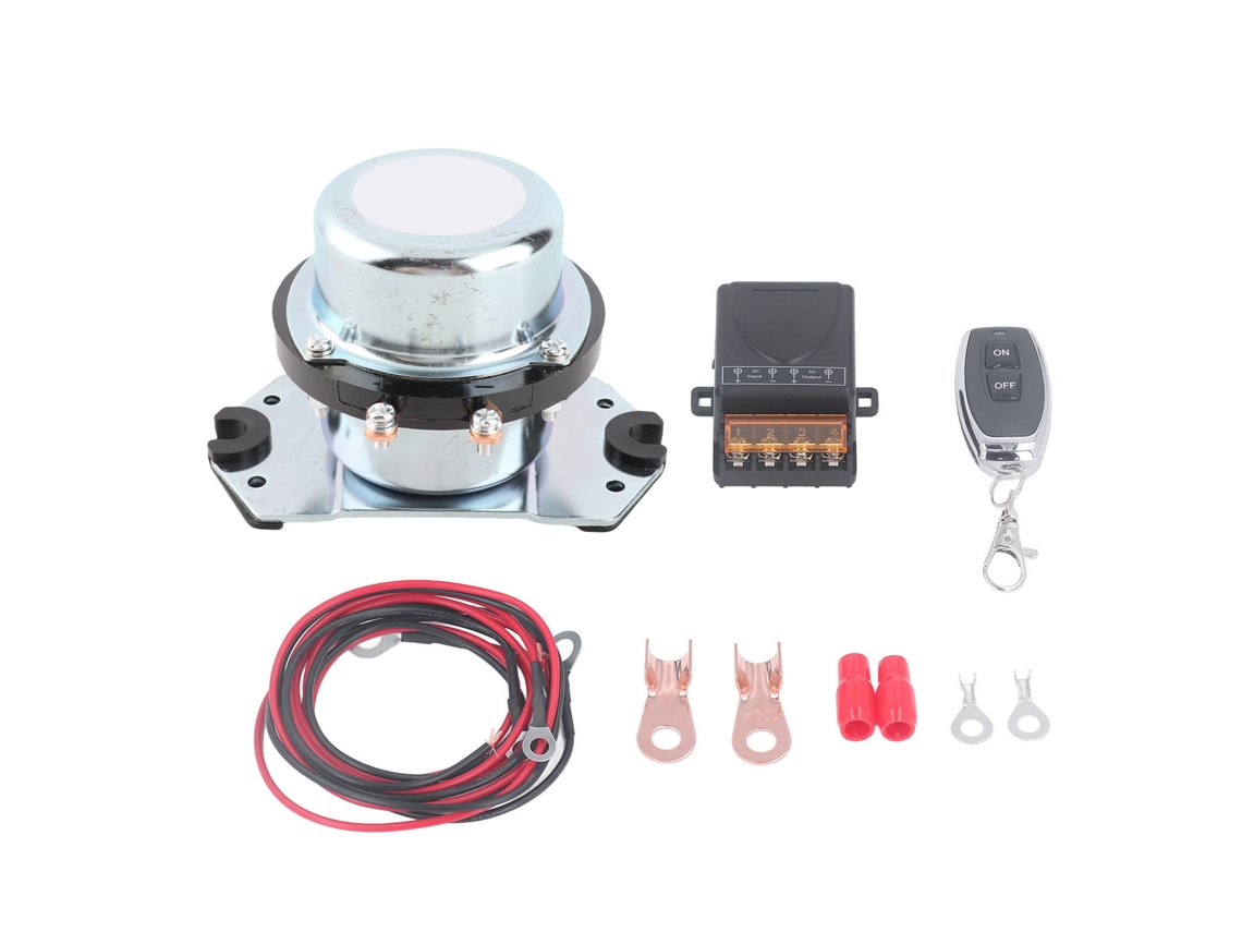 Relé De Alta Potencia De 300 A Y 24 V Con Control Remoto Para Excavadoras Y Vehículos Automotores.