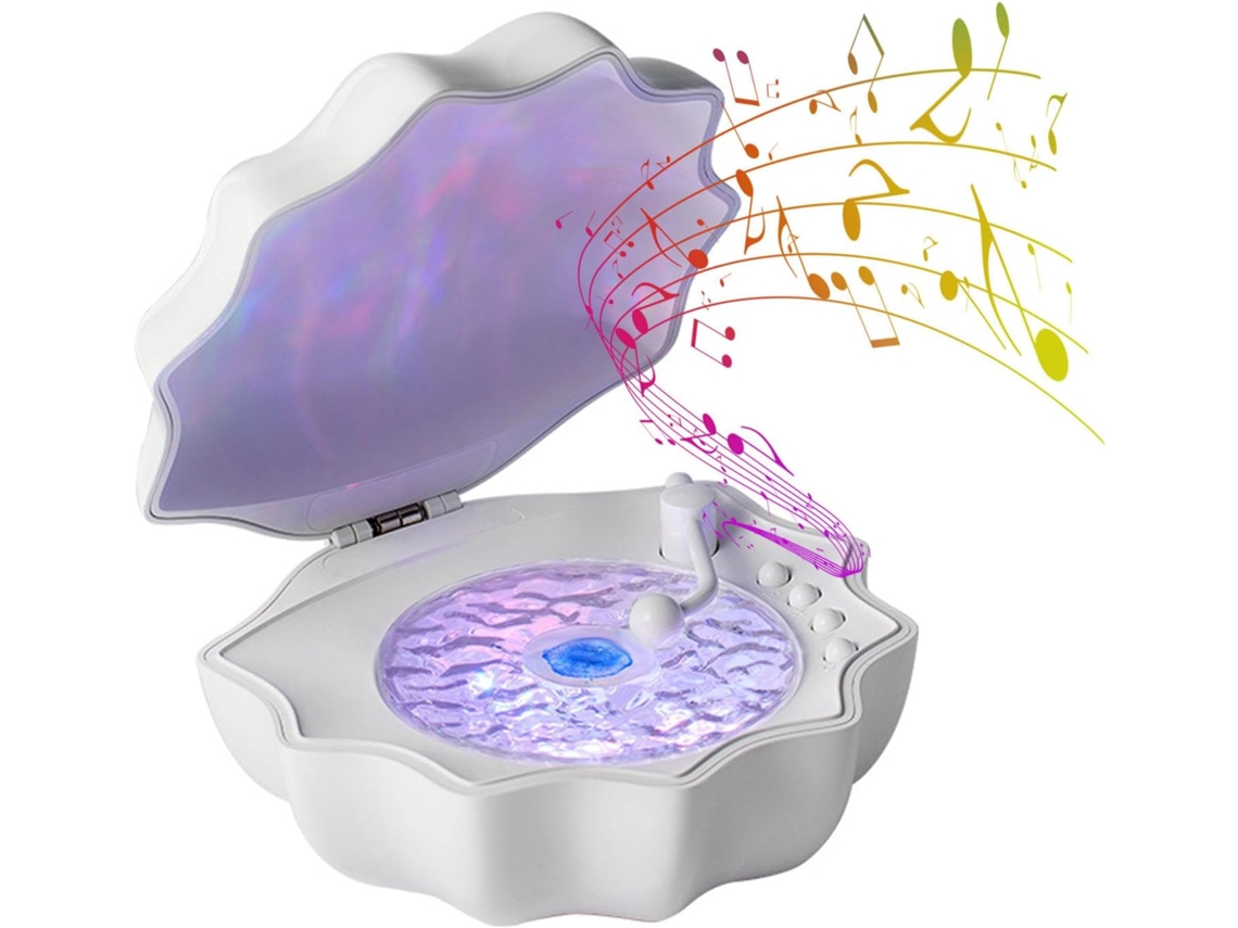 Proyector De Auroras Boreales Con Altavoz Bluetooth, Proyector De Olas Oceánicas