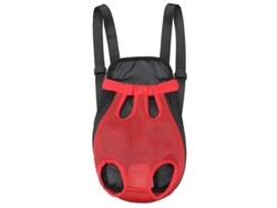 2026-mochila Transportadora De Mascotas Ajustable Con Diseño De Malla Para Gatos Y Perros Zzs Xl Rojo
