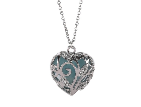 1pc Hollow-Out Collar luminoso Aleación Creative Aley Corbente Joyas de mujeres chic joyas