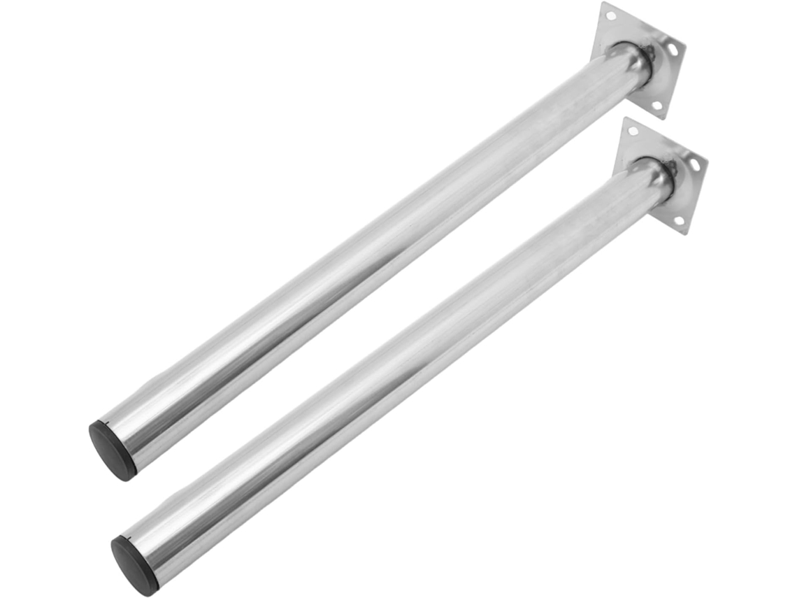 Juego de 2 soportes verticales de acero inoxidable para antena externa, compatibles con cámaras I Gokoco