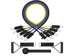 Conjunto de Bandas de Resistência Látex Natural Multicor