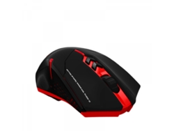Rgb Inalámbrico Gaming Mouse - Usb Pc Computer Mouse With Rgb Backlight, Ergonomic Silent Gaming Laptop Mouse With 7 Quiet Click Buttons, 5 Adjustable Dpi Plug And Play For Pc, Windows, Mac Rojo