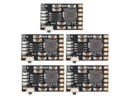 5 Módulos De Batería Lipo De 5v 2a Con Protección Contra Descarga Y Carga Rápida. Mini Placa De Fuente De Alimentación.