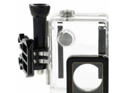 Carcasa impermeable transparente para GoPro Hero 4 y otros dispositivos.