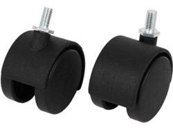 Rueda 5,1 Cm 8 Mm 967v 2 Unidad Para Muebles Ideal Para Uso