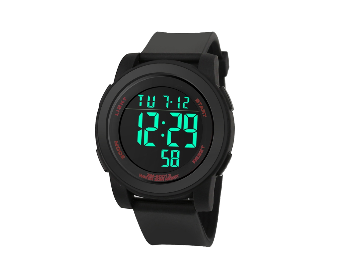 Reloj Deportivo Electrónico Digital Casual Para Niños Y Adolescentes Rojo Dzb12