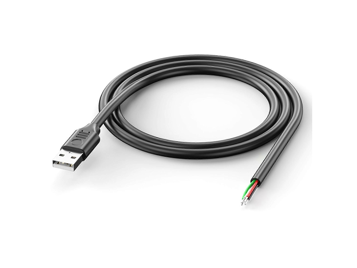 Cable USB flexible con conector de 4 pines. Cable de datos USB 2.0 de alta calidad. Nostalgia88