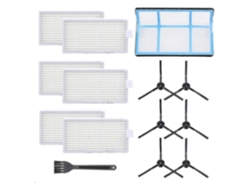 Compatible con los filtros y el cepillo lateral del robot aspirador iLife V3 V3s V5 V5s Pro.