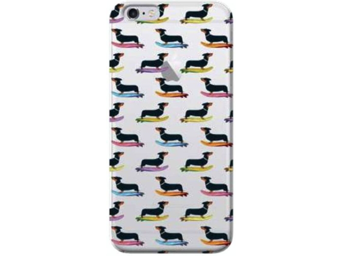 Funda iPhone 6, 6s, 7, 8 BENJAMINS Dog Multicolor