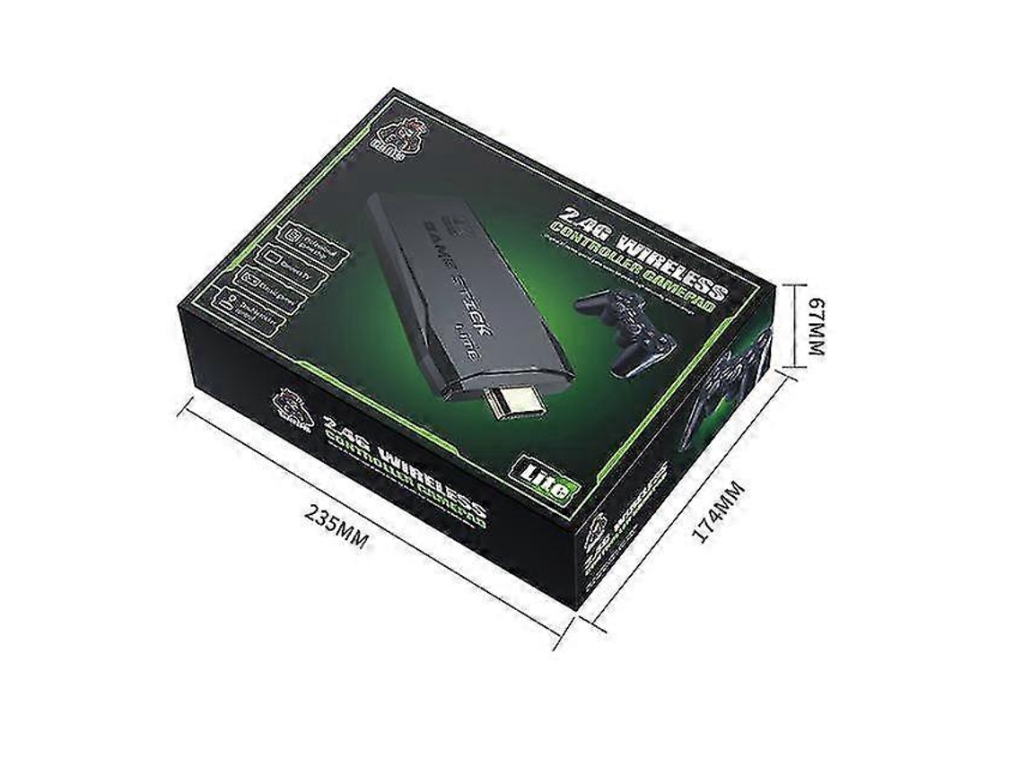 Consola De Juegos Retro Doble Controlador Inalámbrico 2.4g Consola De Videojuegos Hd 10000 Juegos Clásicos Incorporados Para Ps1 / Cps, Etc.
