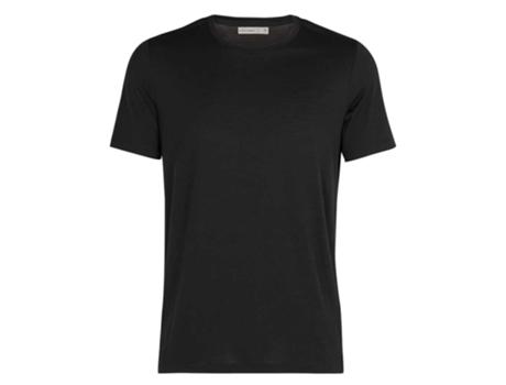 Camiseta de Hombre ICEBREAKER Tech Lite Ii Negro (L)
