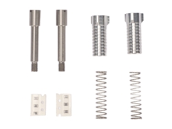 Juego De Tornillos De Acero Inoxidable Y Latón Plateado Con Forma De Tridente Para Grabadoras Telefunken Abe Con