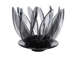 Cafetera de goteo con forma de flor para 1 a 4 tazas, reutilizable