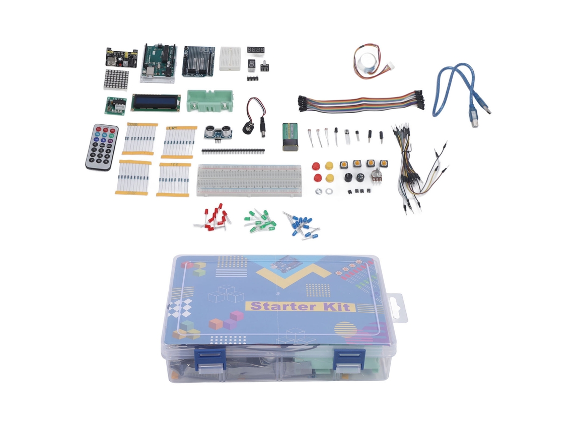 Veloriskku-kit Inicial Para Placa De Desenvolvimento R3 Módulo Rfid Motor Paso A Paso Conjunto De Aprendizagem