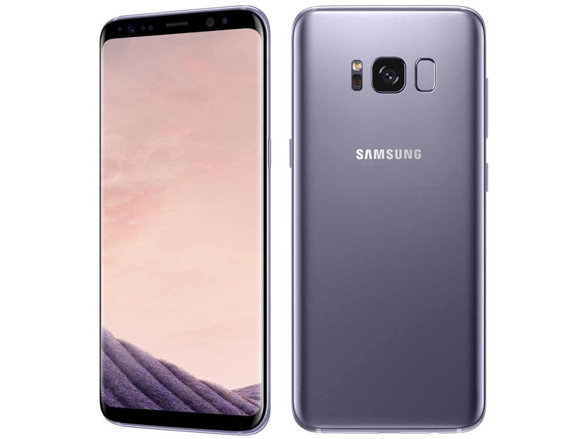 Smartphone SAMSUNG Galaxy S8 Double SIM 4 GB/64 GB Gris Reacondicionado Señales de Uso