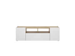 Mueble de TV DEKIT Isola (Blanco - Melamina - 44 x 142 x 35 cm)