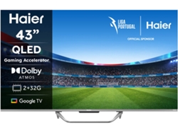 TV HAIER H43Q80FUX (QLED - 43'' -  108 cm - 4K Ultra HD)
