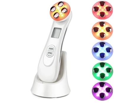 CHRONUS MRY230211 Máquina de estiramiento de la piel por radiofrecuencia 5 en 1, dispositivo de rejuvenecimiento de la piel con fotones LED,