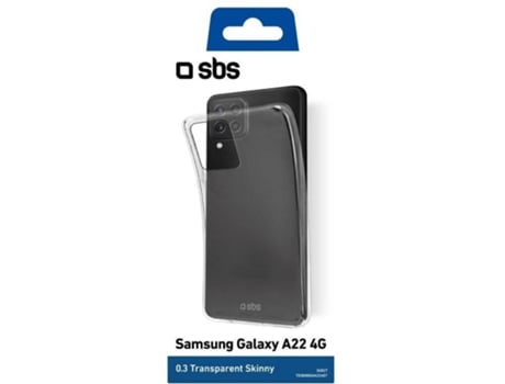 Funda Samsung Galaxy A22 4G SBS Skinny Transparente